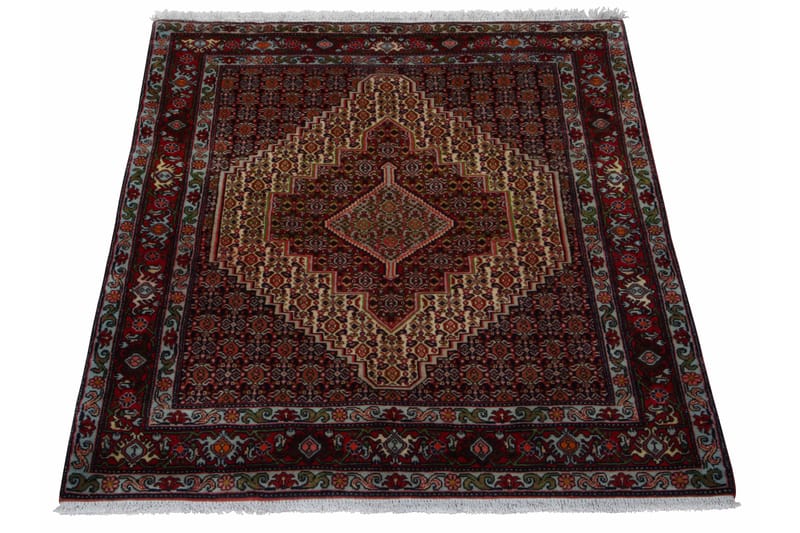 Handknuten Persisk Matta 121x151 cm Kelim - Creme/Röd - Persisk matta - Orientalisk matta