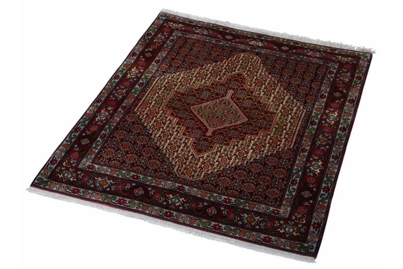 Handknuten Persisk Matta 121x151 cm Kelim - Creme/Röd - Persisk matta - Orientalisk matta