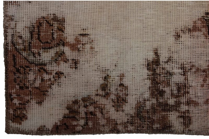 Handknuten Persisk Matta 133x185 cm Vintage - Beige/Rosa - Persisk matta - Orientalisk matta
