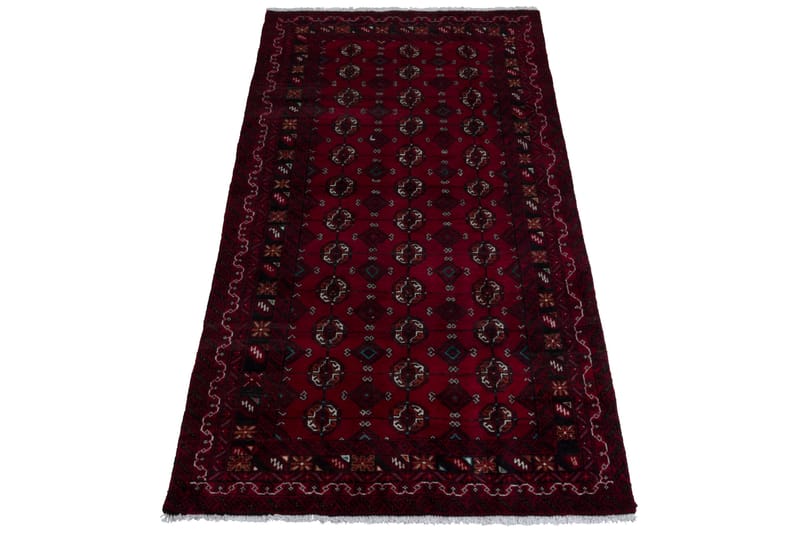 Handknuten Persisk Matta 124x248 cm Kelim - Röd/Mörkblå - Persisk matta - Orientalisk matta