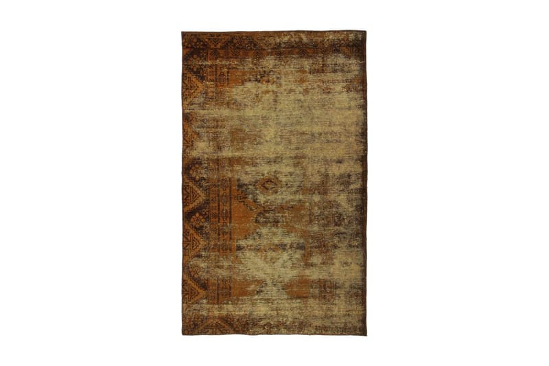 Handknuten Persisk Matta 111x187 cm Vintage - Beige/Brun - Persisk matta - Orientalisk matta