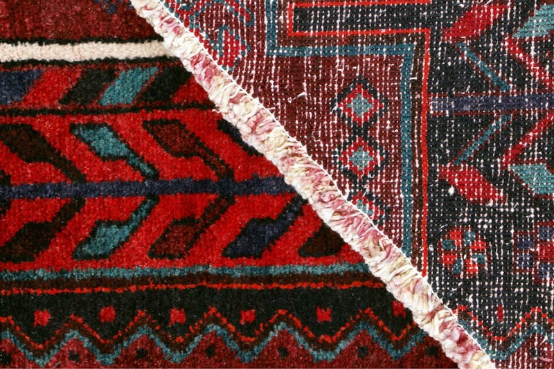 Handknuten Persisk Matta 120x260 cm - Mörkblå/Röd - Persisk matta - Orientalisk matta