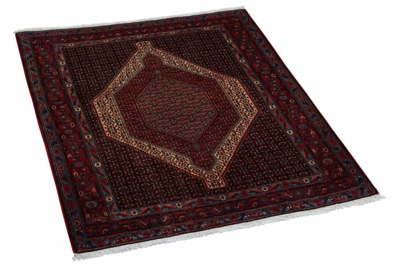 Handknuten Persisk Matta 127x164 cm Kelim - Röd/Beige - Persisk matta - Orientalisk matta