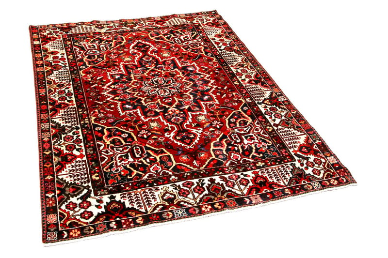 Handknuten Persisk Matta 217x297 cm - Röd/Beige - Persisk matta - Orientalisk matta