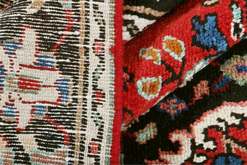 Handknuten Persisk Matta 205x305 cm Kelim - Röd/Mörkblå - Persisk matta - Orientalisk matta