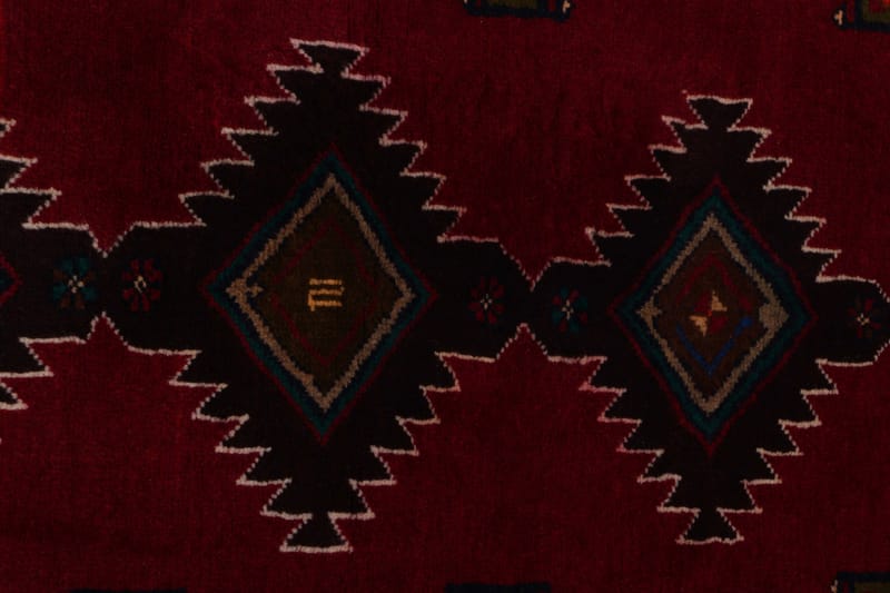 Handknuten Persisk Matta 85x203 cm Kelim - Röd/Svart - Persisk matta - Orientalisk matta
