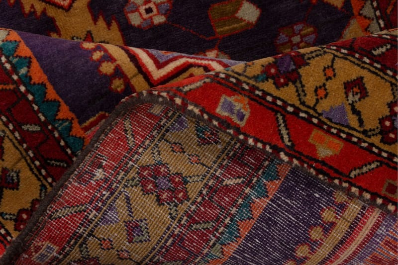 Handknuten Persisk Matta 102x312 cm - Mörkblå/Röd - Orientalisk matta - Persisk matta