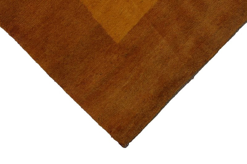 Handknuten Persisk Ullmatta 185x287 cm Gabbeh Shiraz - Senap - Persisk matta - Orientalisk matta