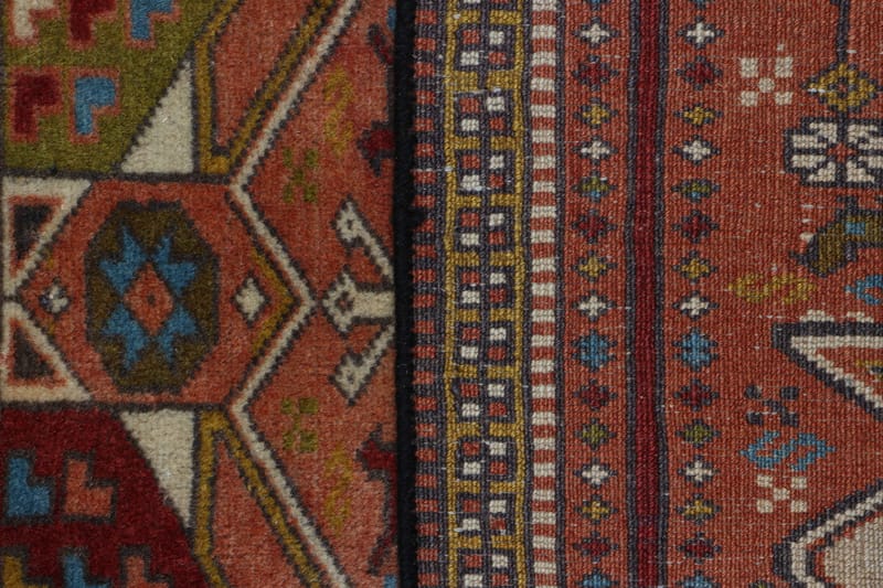 Handknuten Persisk Matta 81x180 cm - Koppar/Grön - Persisk matta - Orientalisk matta