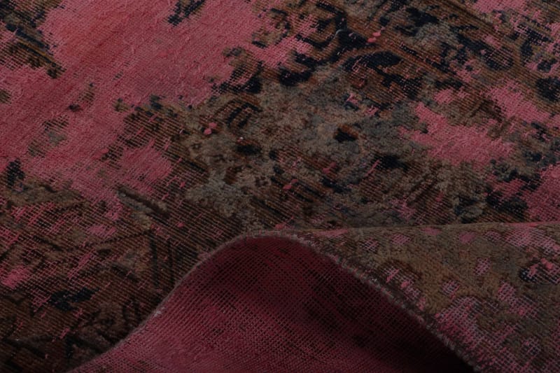 Handknuten Persisk Matta 89x155 cm Vintage - Rosa/Brun - Persisk matta - Orientalisk matta