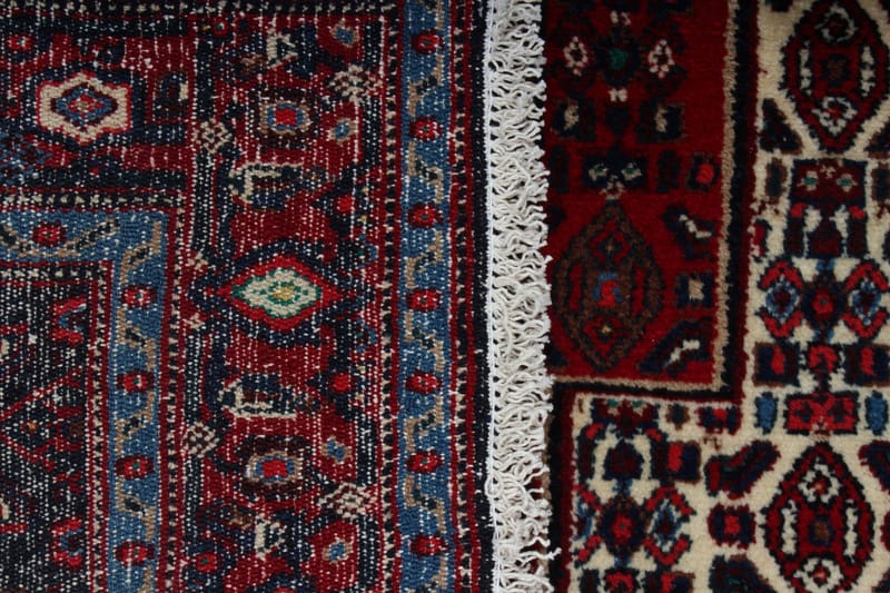 Handknuten Persisk Matta 122x167 cm Kelim - Röd/Blå - Persisk matta - Orientalisk matta