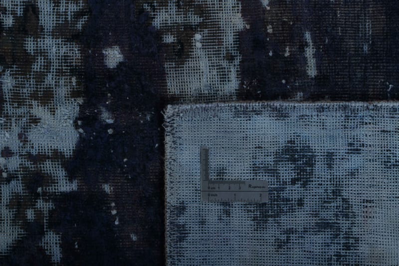 Handknuten Persisk Matta 257x348 cm Vintage - Blå/Mörkblå - Persisk matta - Orientalisk matta