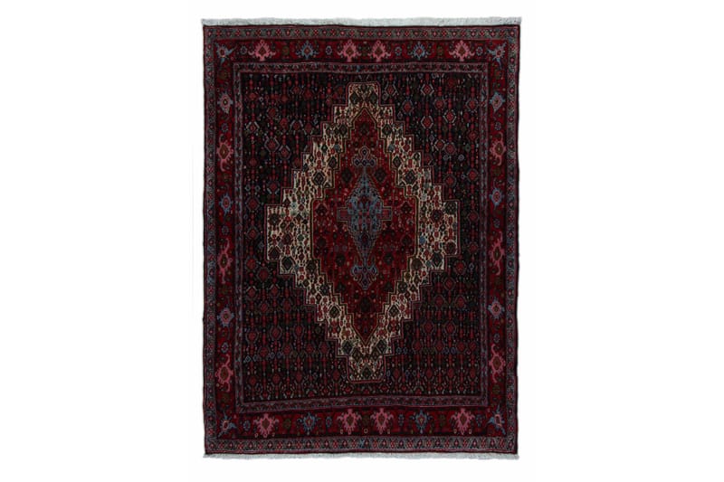 Handknuten Persisk Matta 132x181 cm - Mörkblå/Röd - Persisk matta - Orientalisk matta