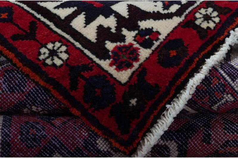 Handknuten Persisk Matta 159x220 cm - Röd/Beige - Persisk matta - Orientalisk matta