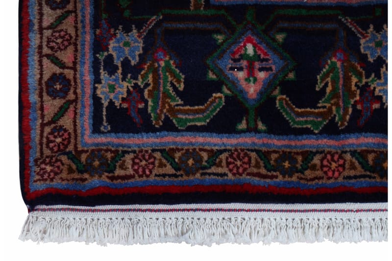 Handknuten Persisk Matta 127x309 cm - Mörkblå/Röd - Persisk matta - Orientalisk matta