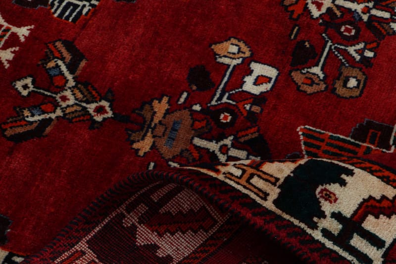 Handknuten Persisk Matta 118x177 cm - Röd/Beige - Persisk matta - Orientalisk matta