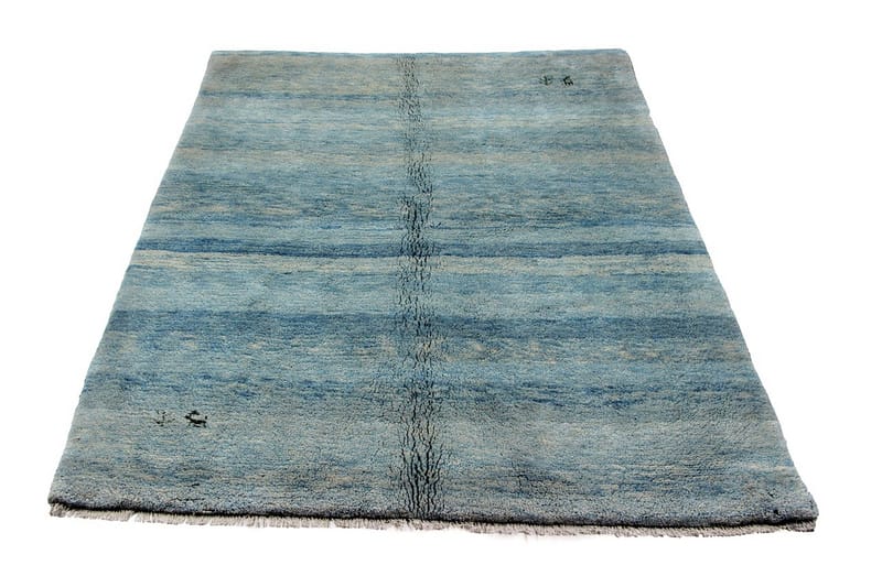 Handknuten Persisk Ullmatta 180x235 cm Gabbeh Shiraz - Blå - Persisk matta - Orientalisk matta