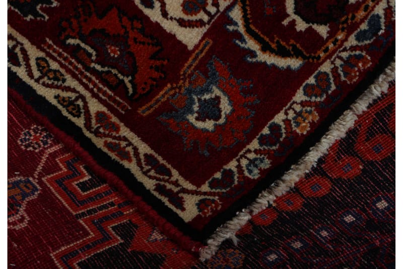 Handknuten Persisk Matta 148x244 cm - Röd/Svart - Persisk matta - Orientalisk matta