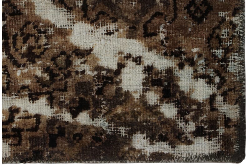 Handknuten Persisk Matta 136x150 cm Vintage - Beige/Brun - Persisk matta - Orientalisk matta
