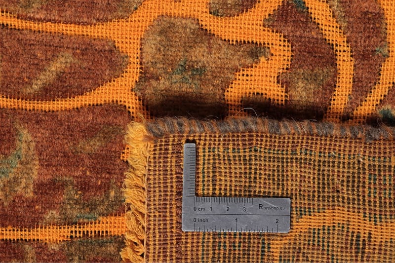 Handknuten Persisk Ullmatta 288x398 cm Vintage - Brun/Orange - Persisk matta - Orientalisk matta
