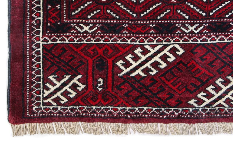Handknuten Persisk Matta 297x322 cm - Röd/Svart - Persisk matta - Orientalisk matta