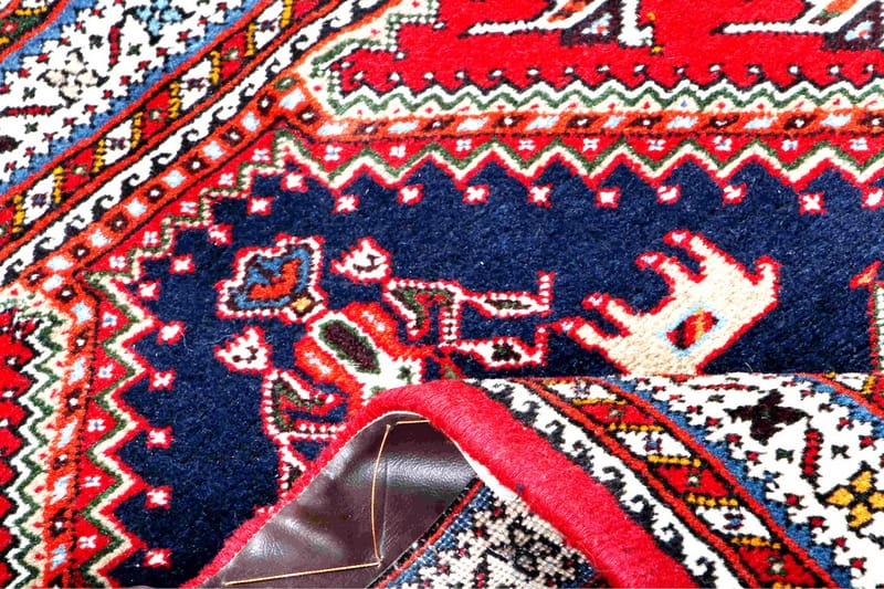 Handknuten Persisk Matta 77x120 cm - Mörkblå/Röd - Persisk matta - Orientalisk matta