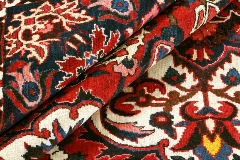 Handknuten Persisk Matta 205x310 cm - Röd/Beige - Persisk matta - Orientalisk matta
