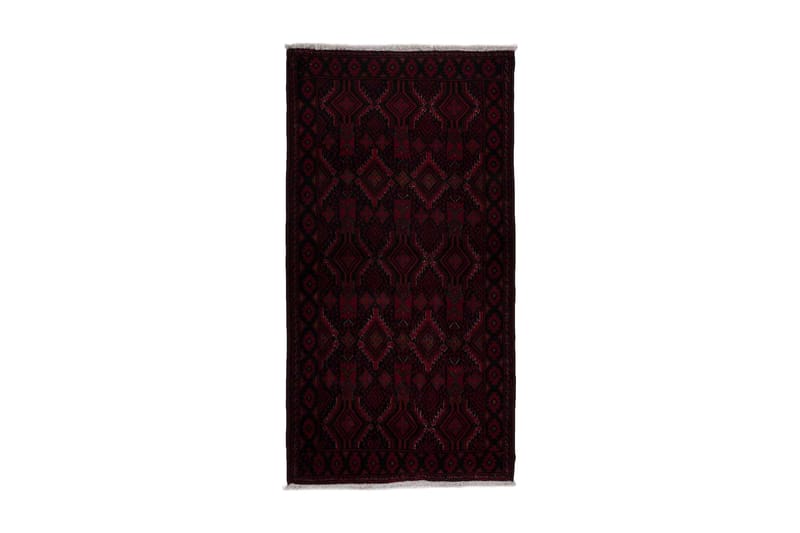Handknuten Persisk Matta Våg 104x201 cm Kelim - Röd/Svart - Persisk matta - Orientalisk matta