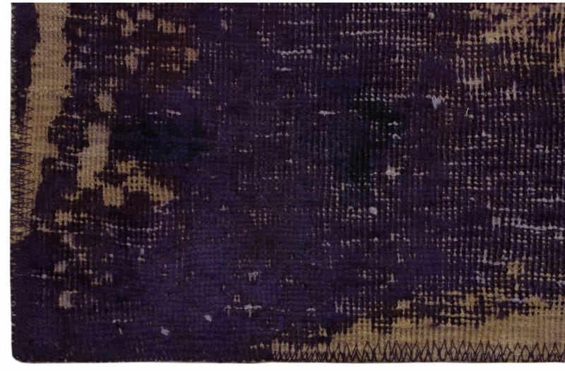 Handknuten Persisk Matta 133x205 cm Vintage - Beige/Lila - Orientalisk matta - Persisk matta