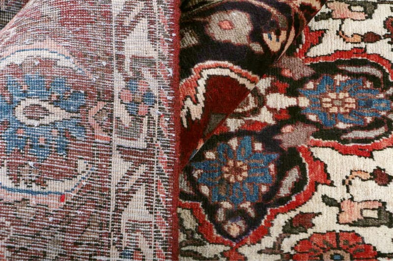 Handknuten Persisk Matta 200x335 cm - Röd/Blå - Persisk matta - Orientalisk matta