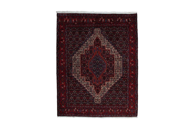 Handknuten Persisk Matta 122x156 cm Kelim - Röd/Creme - Persisk matta - Orientalisk matta