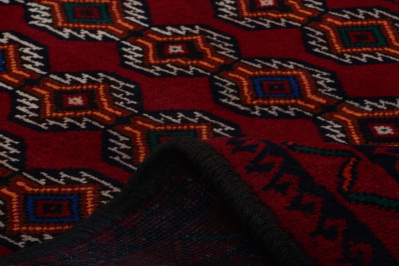 Handknuten Persisk Matta 101x188 cm Kelim - Röd/Svart - Persisk matta - Orientalisk matta