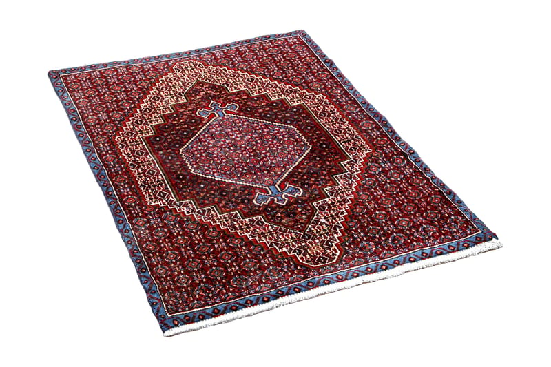 Handknuten Persisk Matta 75x105 cm - Röd/Blå - Persisk matta - Orientalisk matta