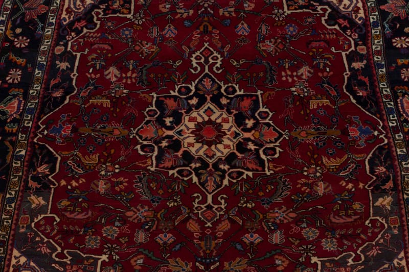 Handknuten Persisk Matta 143x220 cm Kelim - Röd/Mörkblå - Persisk matta - Orientalisk matta