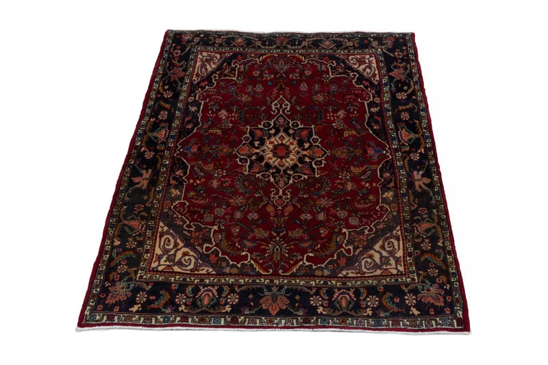 Handknuten Persisk Matta 143x220 cm Kelim - Röd/Mörkblå - Persisk matta - Orientalisk matta