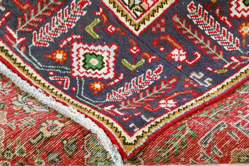 Handknuten Persisk Matta 272x355 cm Kelim - Röd/Mörkblå - Persisk matta - Orientalisk matta