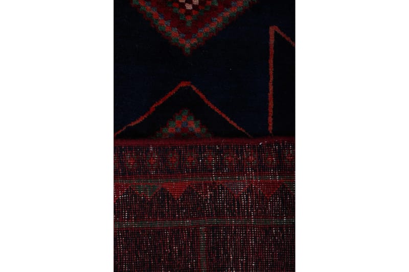 Handknuten Persisk Matta 98x285 cm - Mörkblå/Röd - Persisk matta - Orientalisk matta