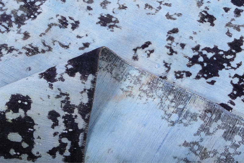 Handknuten Persisk Ullmatta 259x327 cm Vintage - Mörkblå/Blå - Persisk matta - Orientalisk matta