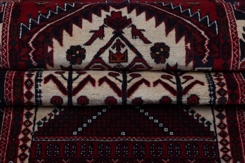 Handknuten Persisk Matta 107x212 cm Kelim - Beige/Röd - Persisk matta - Orientalisk matta