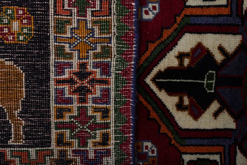 Handknuten Persisk Matta Varni 103x141 cm Kelim - Röd/Beige - Persisk matta - Orientalisk matta
