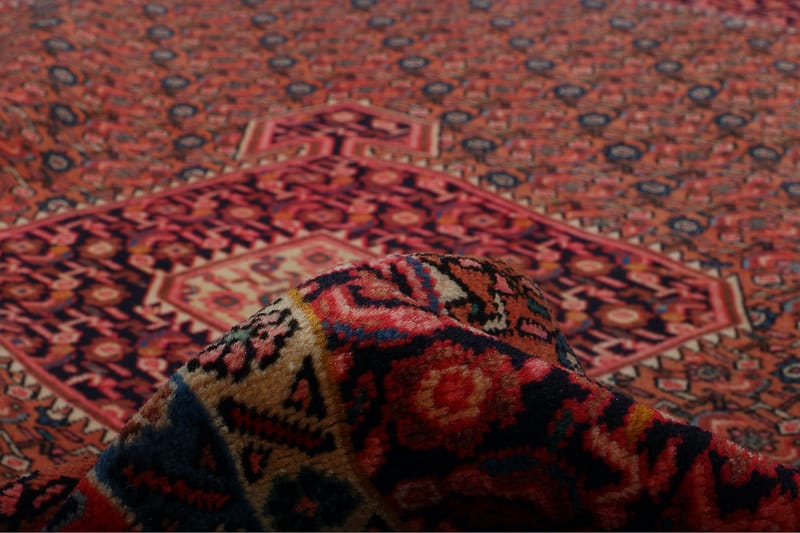 Handknuten Persisk Matta 202x295 cm - Röd/Blå - Persisk matta - Orientalisk matta