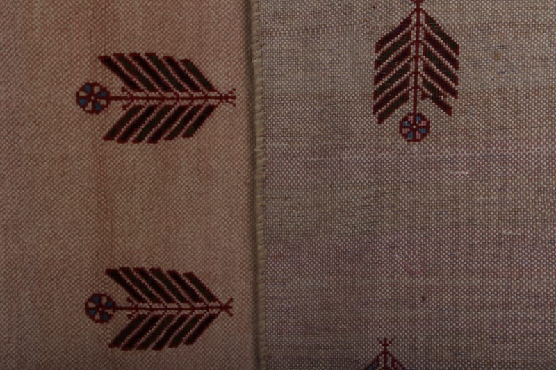 Handknuten Persisk Ullmatta 100x150 cm Kelim - Beige/Rosa - Persisk matta - Orientalisk matta