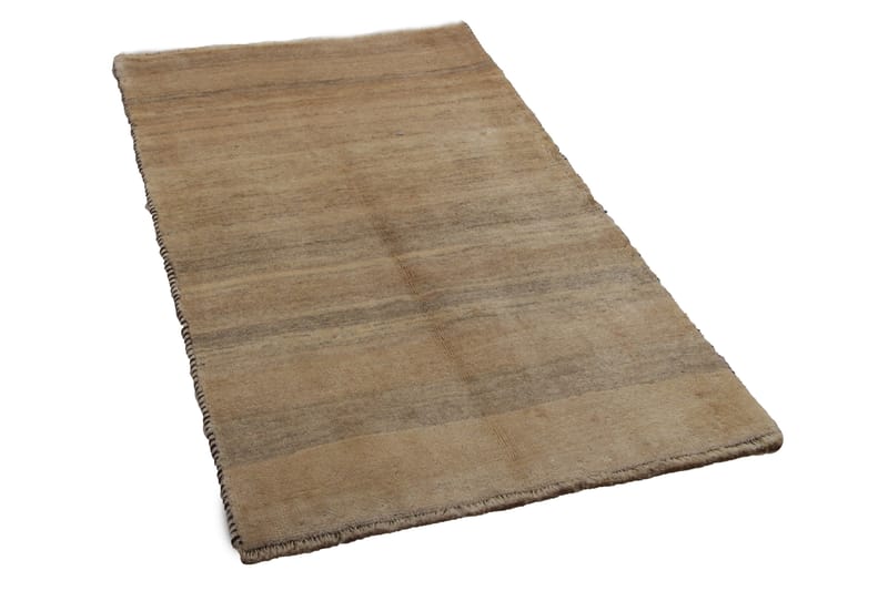 Handknuten Persisk Ullmatta 80x143 cm Gabbeh Shiraz - Beige - Persisk matta - Orientalisk matta