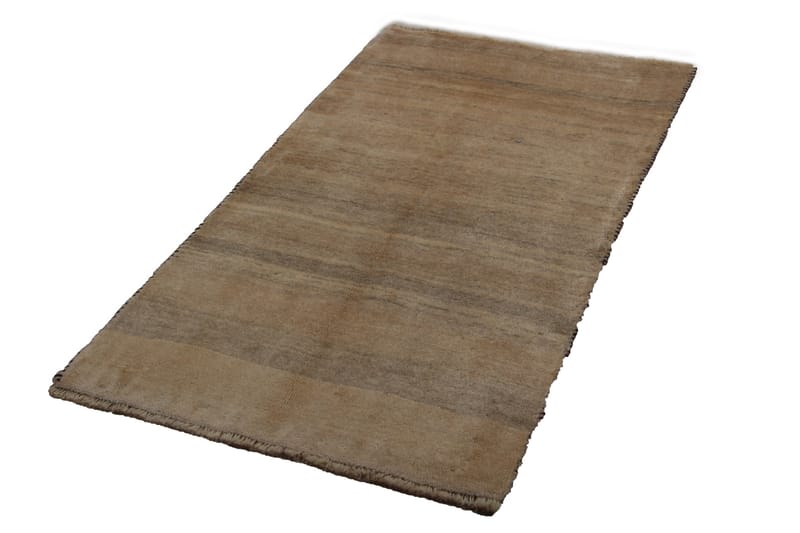 Handknuten Persisk Ullmatta 80x143 cm Gabbeh Shiraz - Beige - Persisk matta - Orientalisk matta