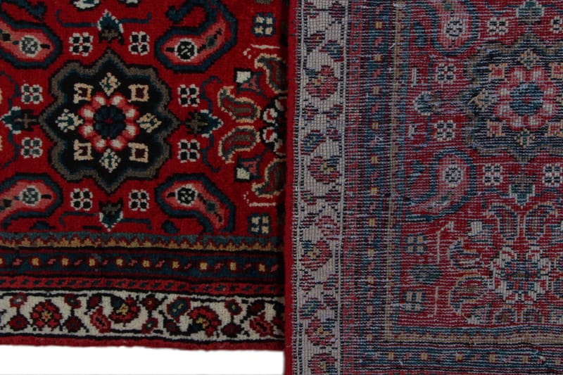 Handknuten Persisk Matta 113x289 cm - Röd/Beige - Persisk matta - Orientalisk matta