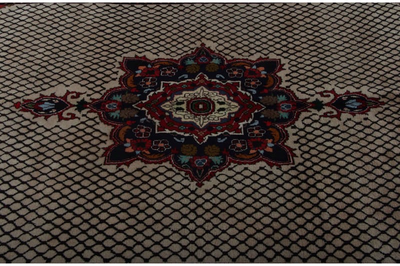 Handknuten Persisk Matta Varni 146x376 cm Kelim - Beige/Mörkblå - Persisk matta - Orientalisk matta