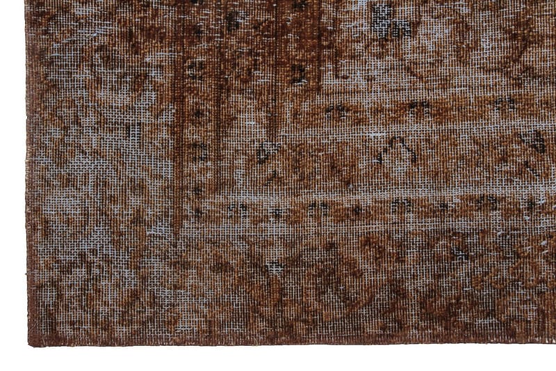 Handknuten Persisk Ullmatta 255x344 cm Vintage - Brun/Blå - Orientalisk matta - Persisk matta