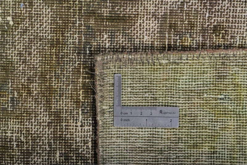 Handknuten Persisk Ullmatta 280x398 cm Vintage - Grön - Persisk matta - Orientalisk matta