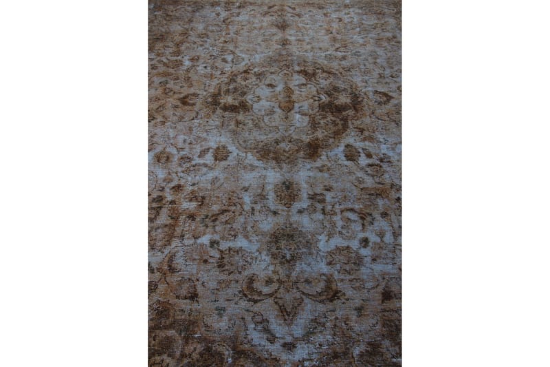 Handknuten Persisk Matta 261x360 cm Vintage - Blå/Brun - Persisk matta - Orientalisk matta