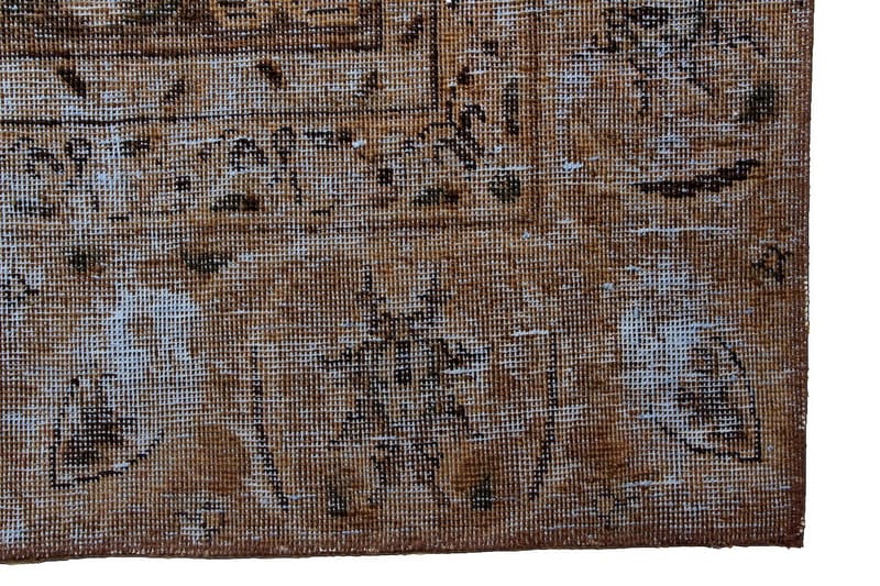 Handknuten Persisk Matta 261x360 cm Vintage - Blå/Brun - Persisk matta - Orientalisk matta